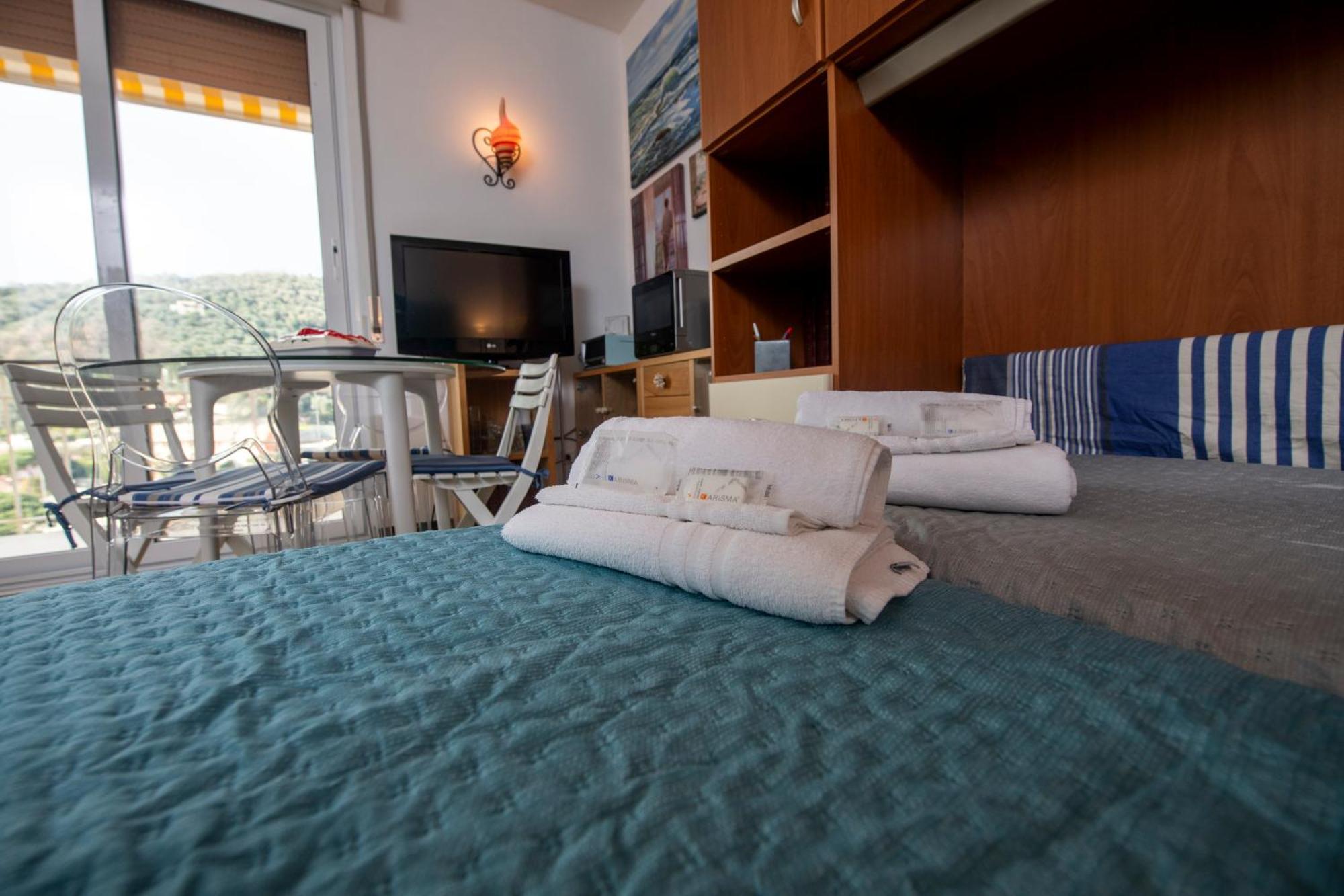 Ferienwohnung 239 - Casa Del Sole Vista Mare Moneglia - 5Minuti A Piedi Dal Mare - Parcheggio Privato Exterior foto