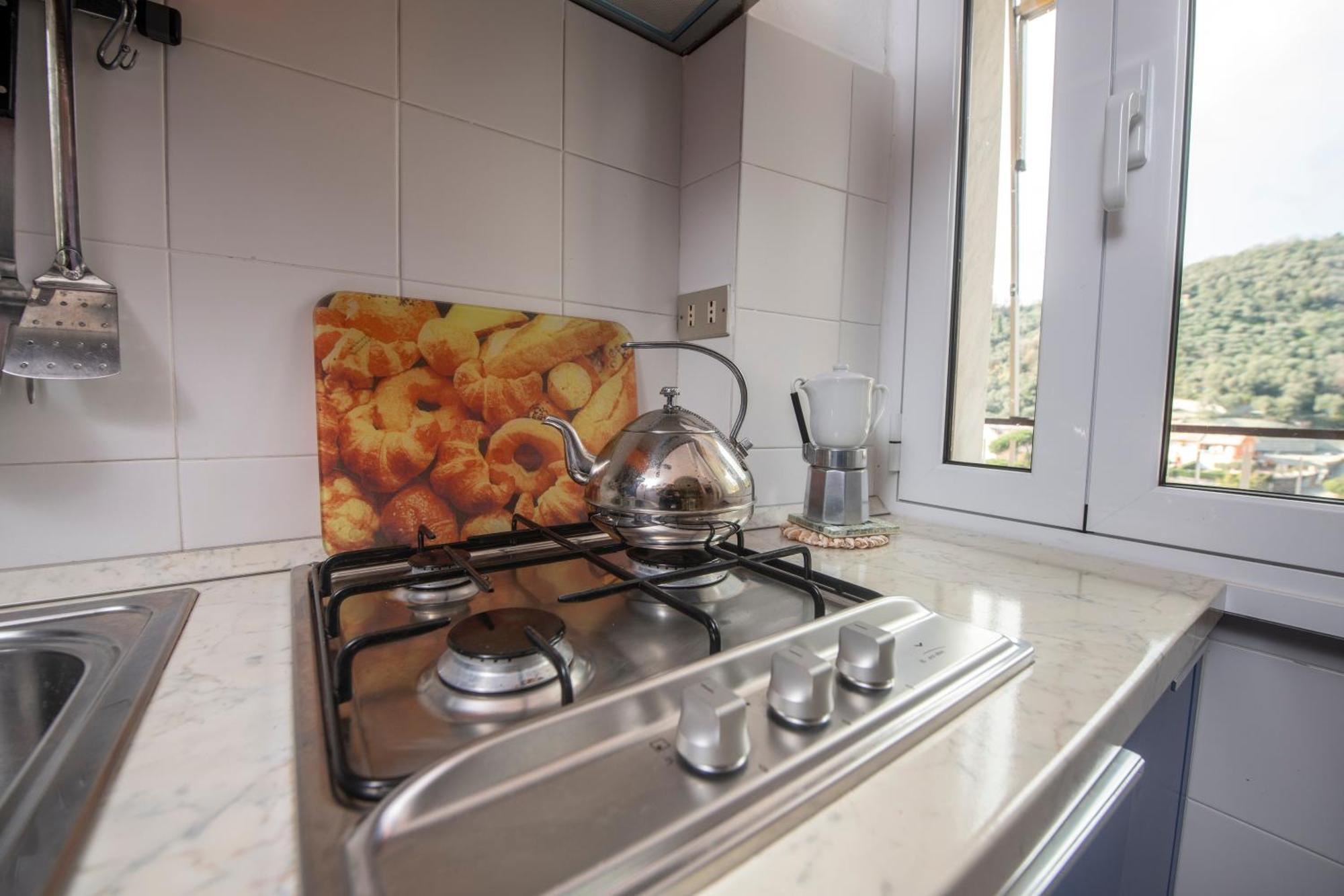 Ferienwohnung 239 - Casa Del Sole Vista Mare Moneglia - 5Minuti A Piedi Dal Mare - Parcheggio Privato Exterior foto